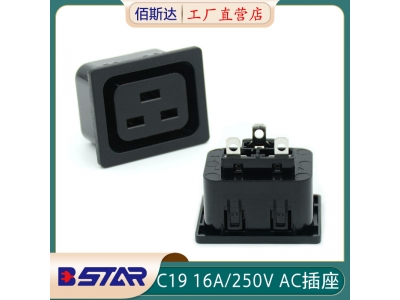 BS-C19-2EB-1548C6 fixed card IEC universal PDU socket